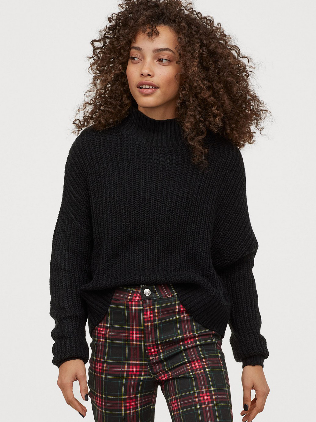 

Свитер H&M 0801865_черн  Черный, Свитер H&M 0801865_черн XS Черный