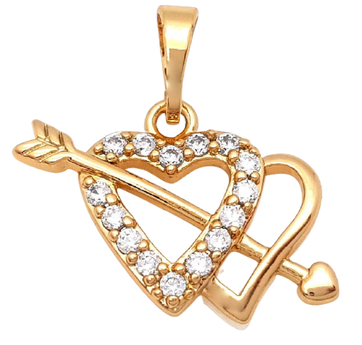 

Кулон сердце Xuping 20х18 мм x131