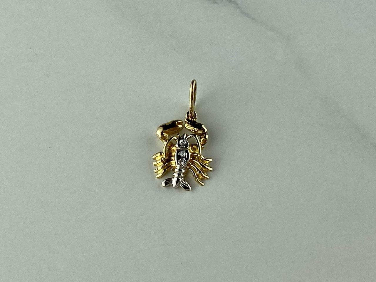 

Золотой Кулон Рак Sky Jewelry 034777