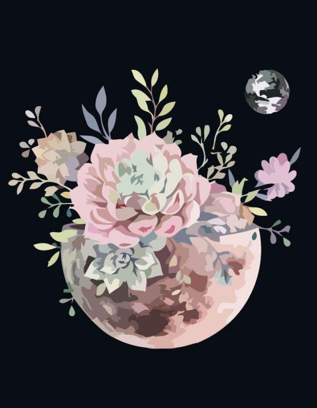 

Картина по номерам. Rosa „Планета цветов“ 35х45см N00013191