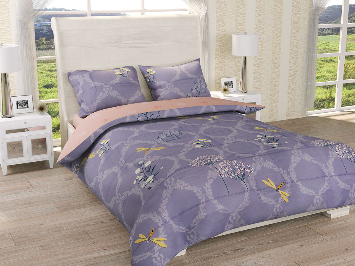 

Постельное белье Ранфорс Органик Р 554Д Leleka-Textile полуторный цветной (1731/5322)