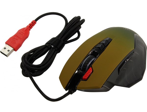 

Миша A4 Tech J95 Bloody (Desert) Activated, Extra Fire Button, PMW3325 Sensor 5000CPI, RGB підсвітка, 20M Clicks