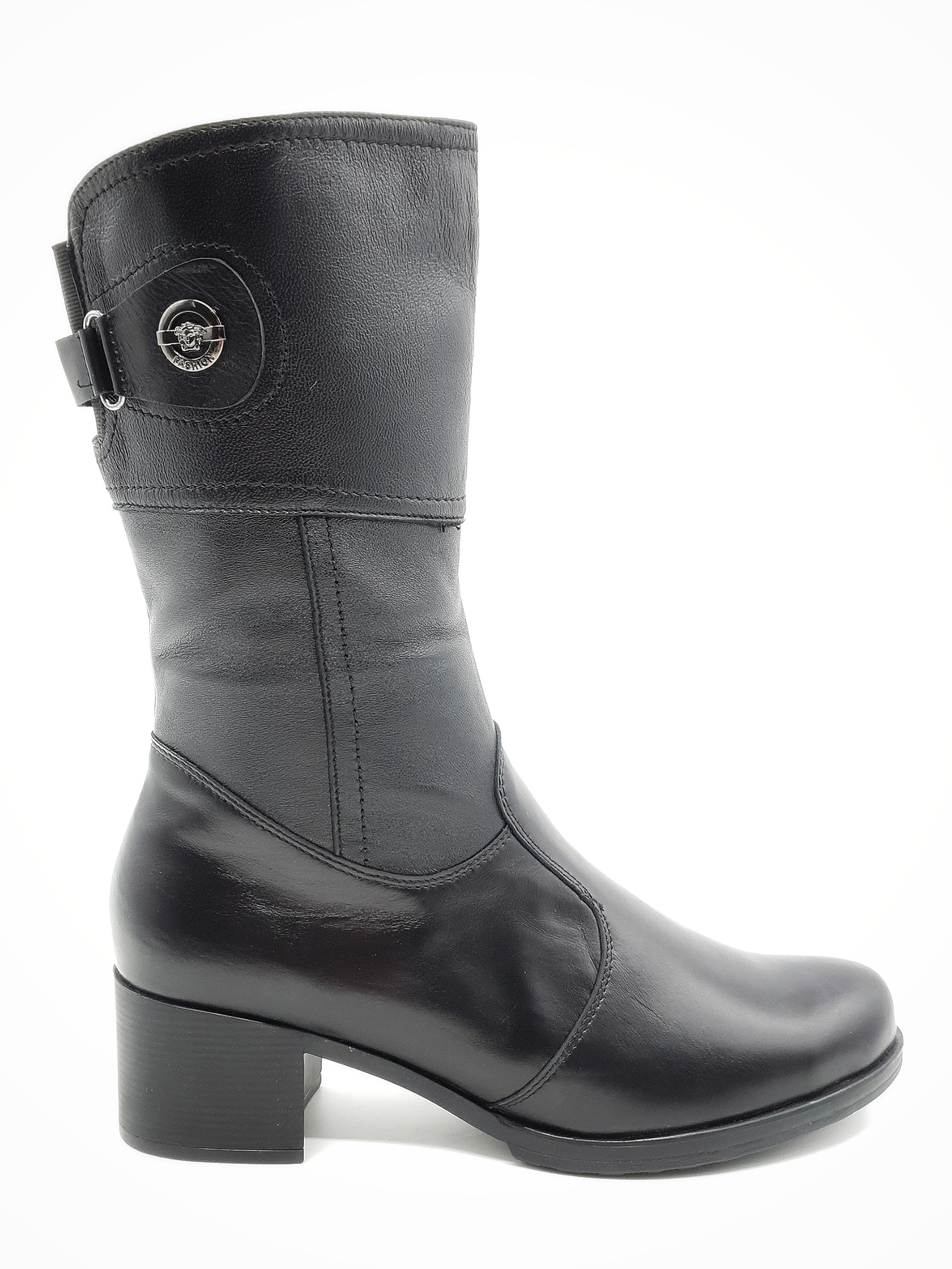 

Сапоги женские Foot Step зимние черные кожаные FS-18-10 41(р)