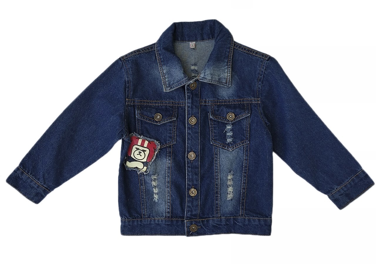 

Джинсовая куртка Krunk 110 см Синяя (98001)