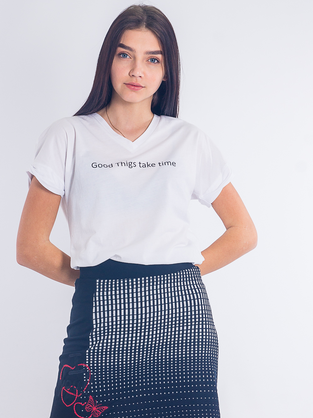 

Футболка BEBE PLUS 22503 M Белый