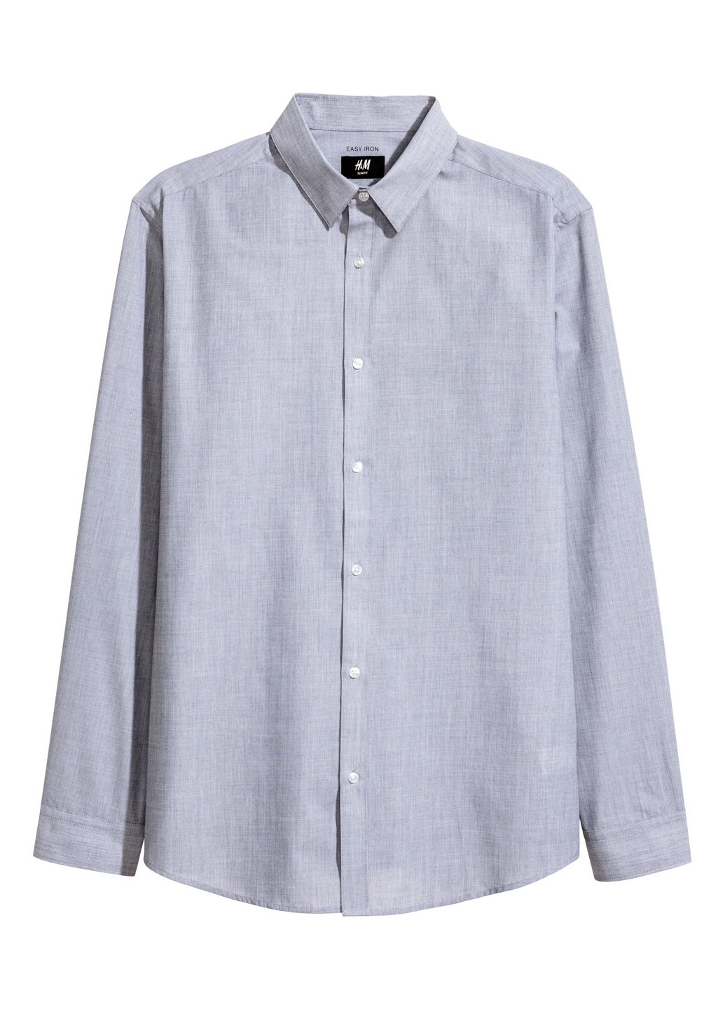 

Рубашка H&M XL Серый 0453305_сер.