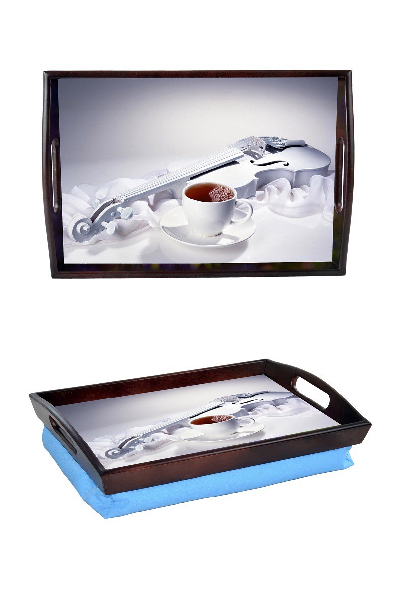 

Поднос на подушке с ручками Happy Like Скрипка (S58)