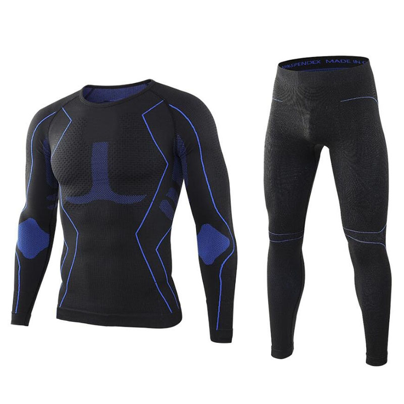

Комплект спортивного мужского термобелья Lesko A201 Black-Blue, Комплект спортивного мужского термобелья Lesko A201 Black-Blue 2XL