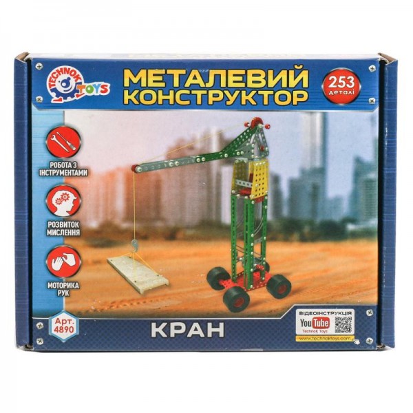 

Конструктор "Кран" Техно 4890