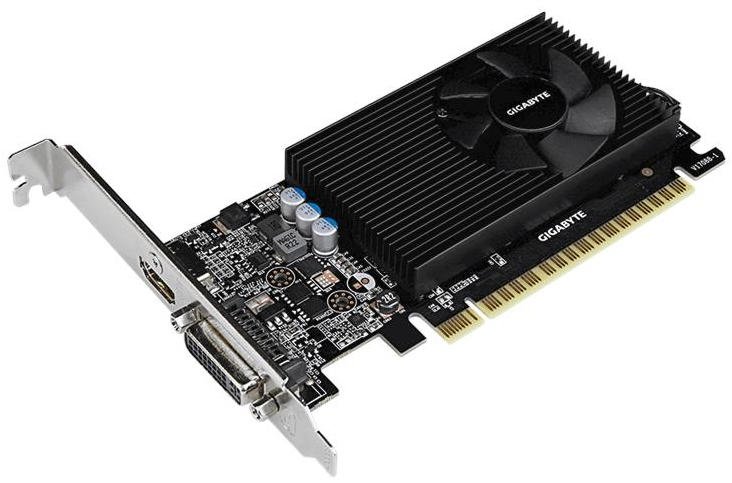 

Видеокарта GIGABYTE GeForce GT730 2GB DDR5 64bit DVI-HDMI Low Profile