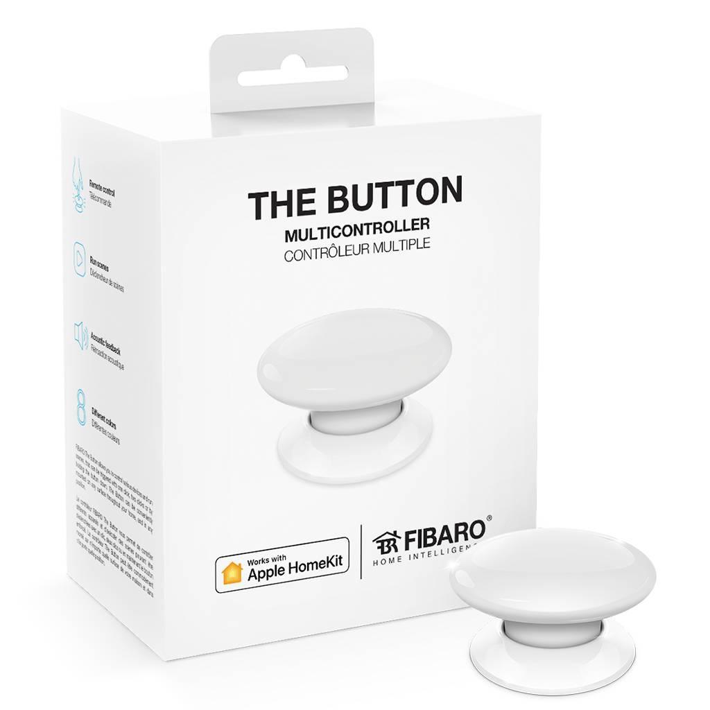 

Кнопка управления Fibaro The Button (Белый) для Apple HomeKit