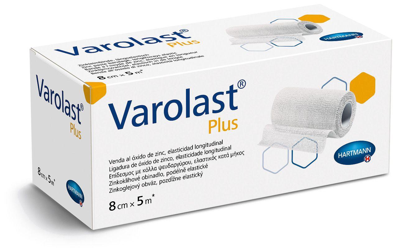 

Компрессионный эластичный бинт с цинковой массой Varolast® Plus / Вароласт Плюс 8см х 5м 1шт
