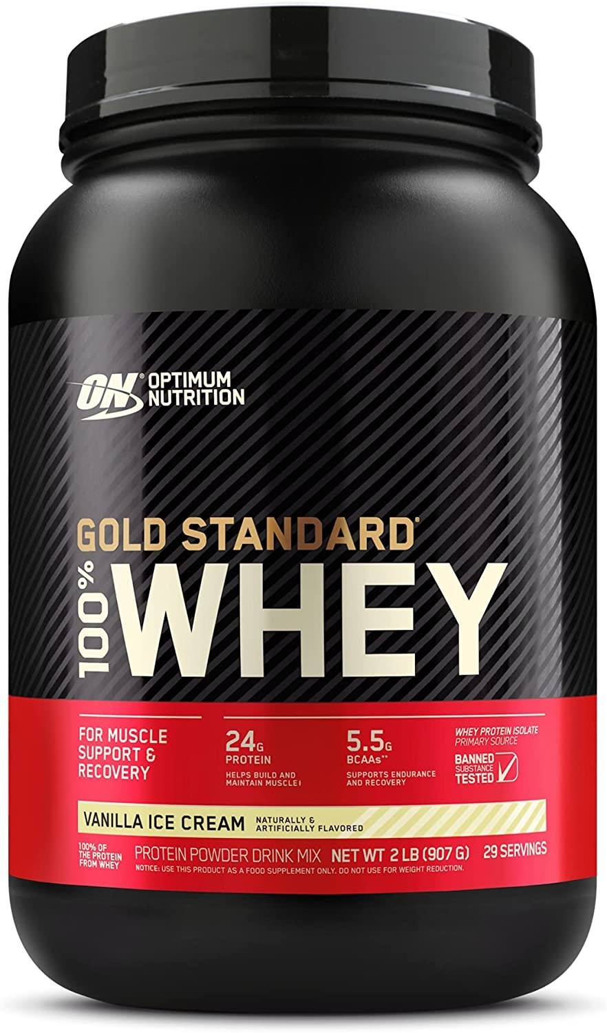 

Протеин Optimum Nutrition 100% Whey Gold Standard Vanilla Ice Cream (907 г) (00114-04)