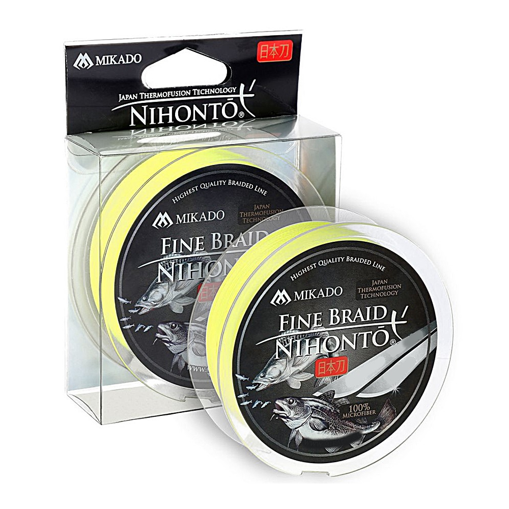 

Шнур Mikado Nihonto Fine Braid 150m 0.12mm 8.8kg fluo (Z19F-012)