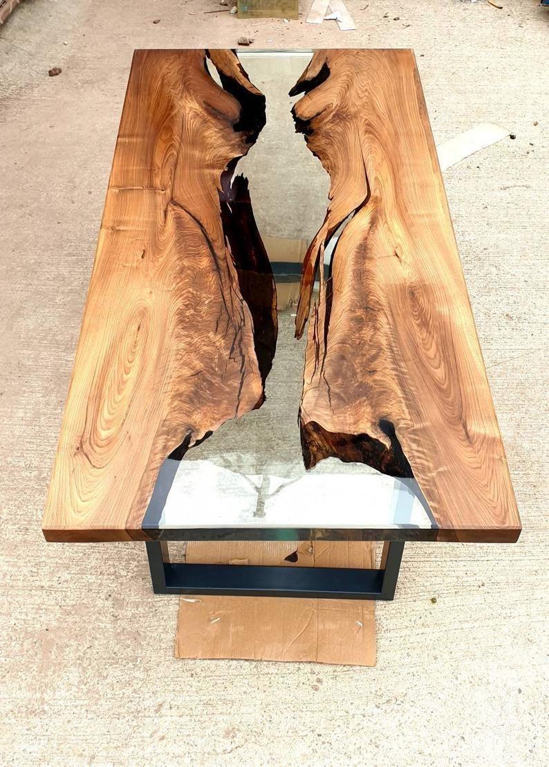 

Эксклюзивный Дизайнерский Обеденный Стол из Эпоксидной смолы Loft Design RV1063 ()