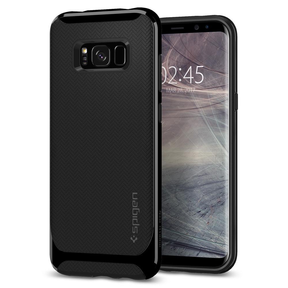 

Чехол Spigen для Samsung Galaxy S8 Plus Neo Hybrid, Shiny Black