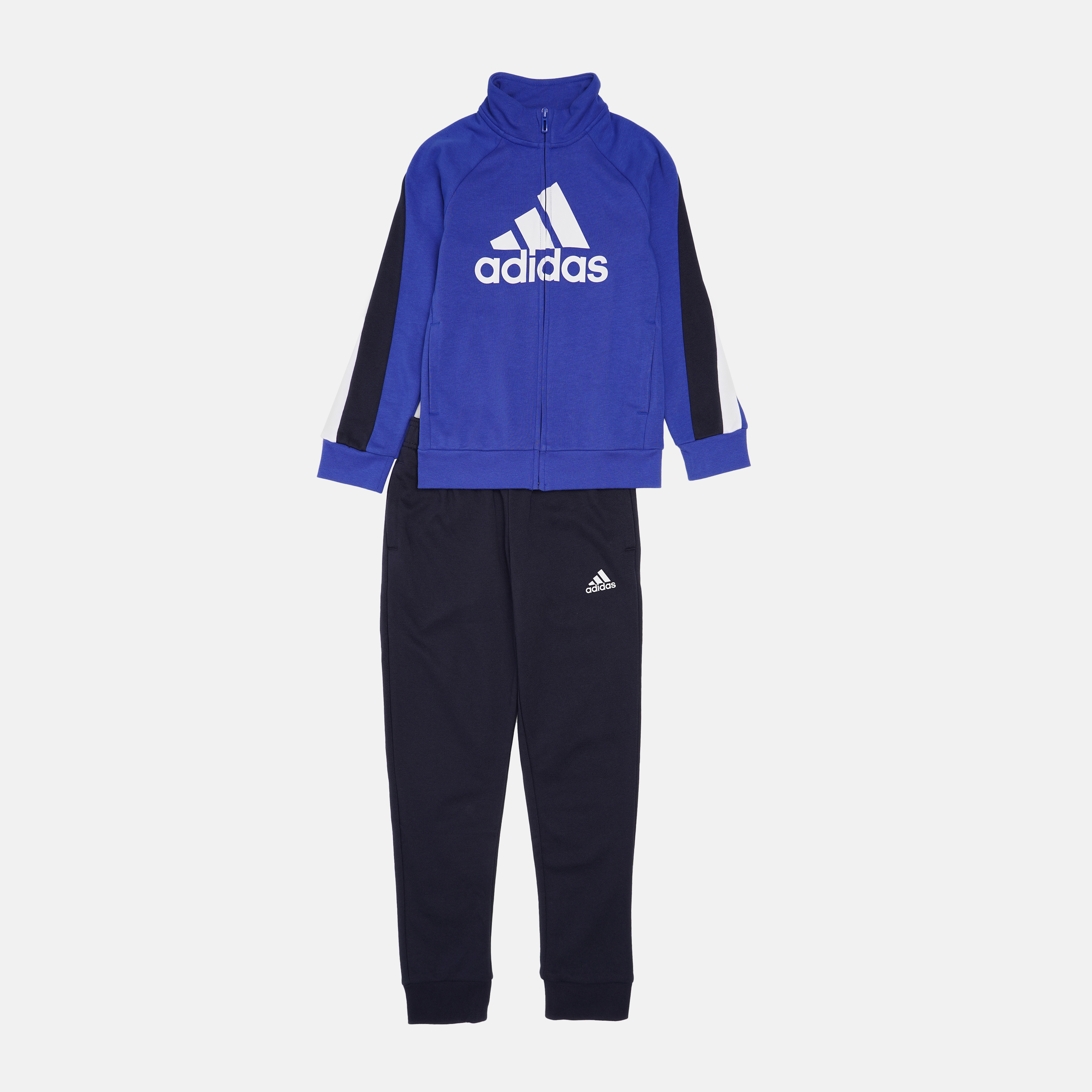 

Спортивный костюм детский Adidas B Bos Cot Ts GT0339 146-152 см Boblue/Legink/White