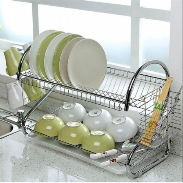 

Сушилка для посуды Kitchen Storage Rack Стойка для хранения посуды