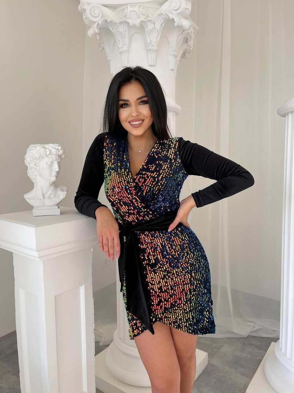 

Платье Beauty Kris 1265-2-44 44 хамелеон