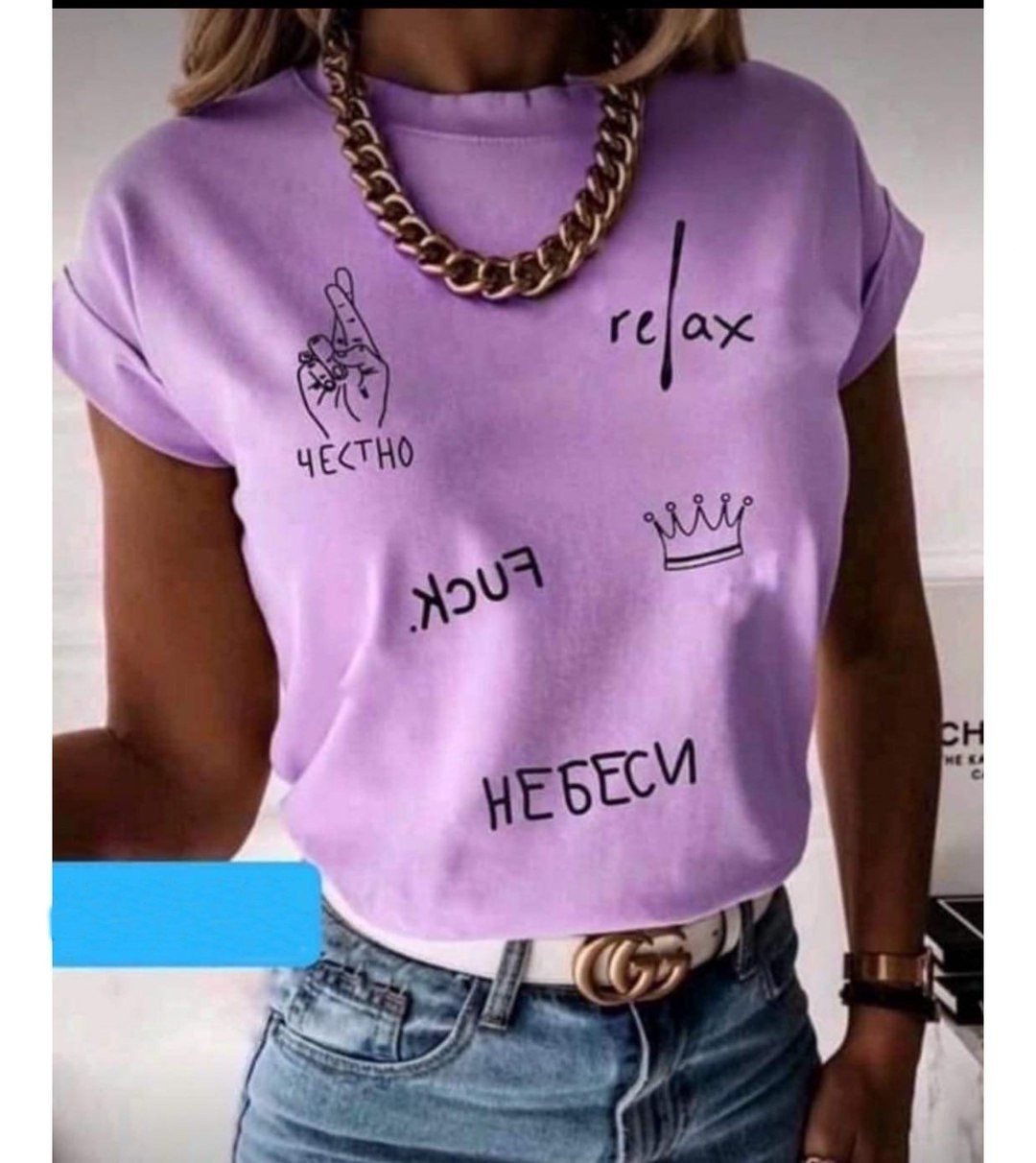 

Футболка LOLLA35  Лаванда, Футболка LOLLA35 one size Лаванда