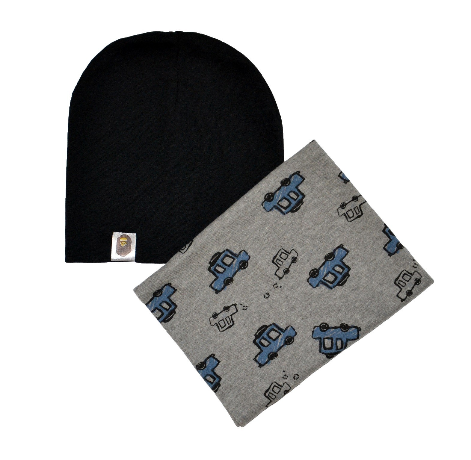 

Комплект Sweet Hats шапка и шарф-снуд машина черный 52 см (НУБ-01-370)