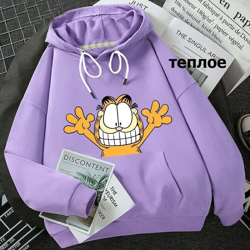 

Худи GARFIELD 34814095 42-44 Лавандовый