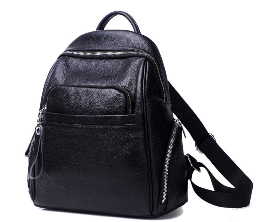 

Женский кожаный рюкзак Olivia Leather Черный 29 х 33 х 14,5 см NWBP27-7757A-BP