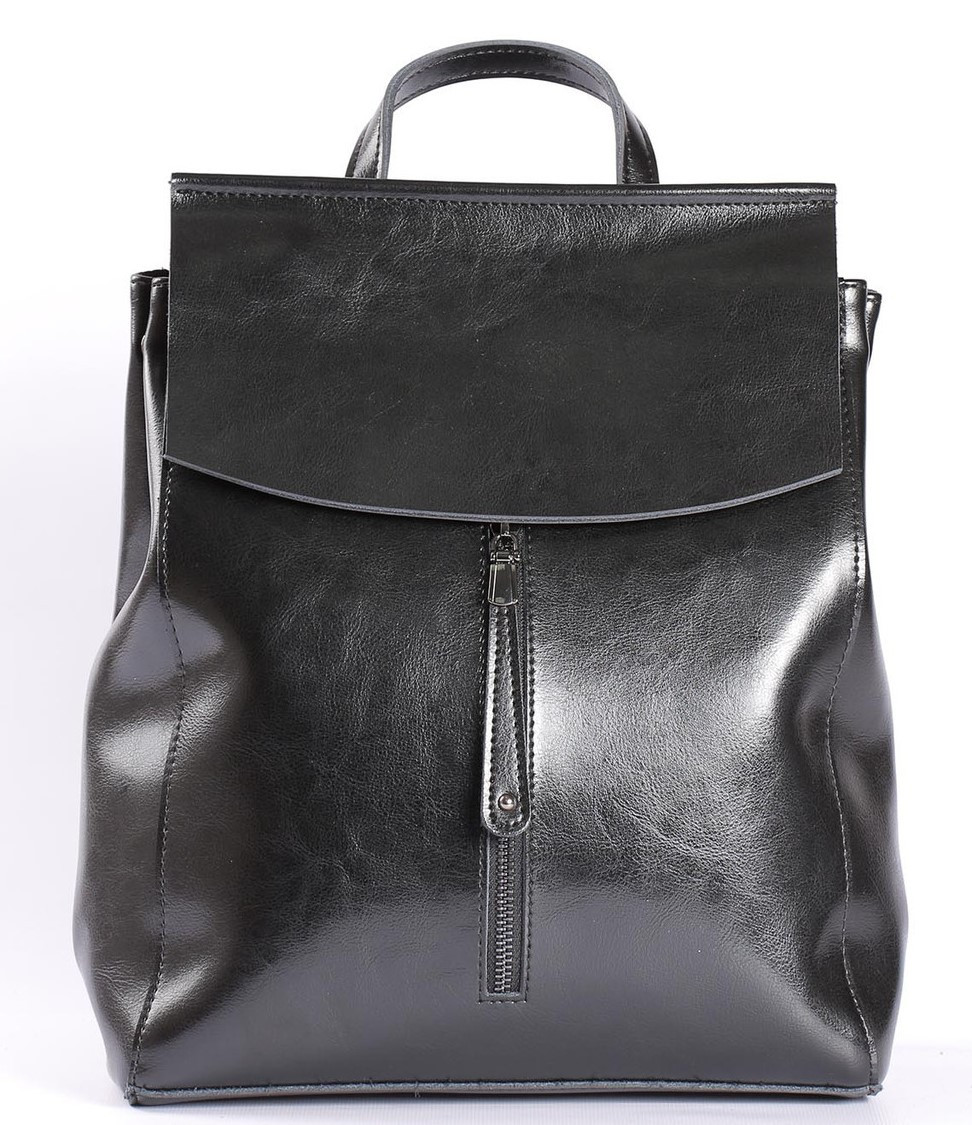 

Женский кожаный рюкзак Tiding Bag Черный 32 x 23,5 x 12 см 25437