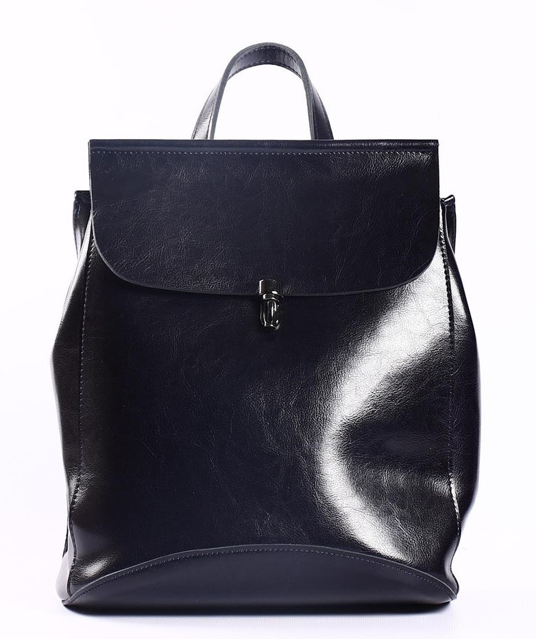 

Женский кожаный рюкзак Tiding Bag Темно-синий 30 x 25 x 14 см 94076