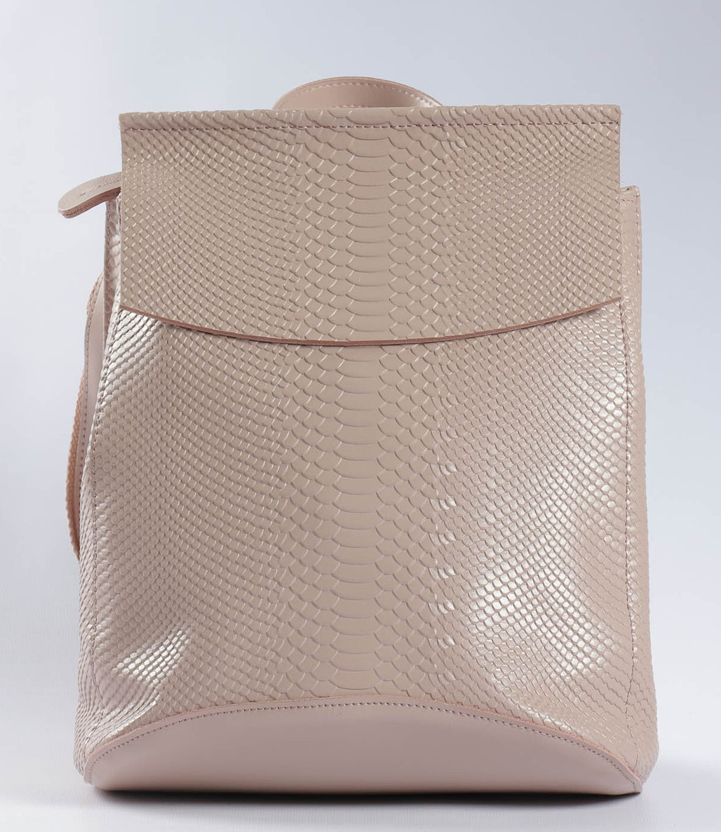 

Женский кожаный рюкзак Tiding Bag Розовый 31 x 26 x 11 см 76545