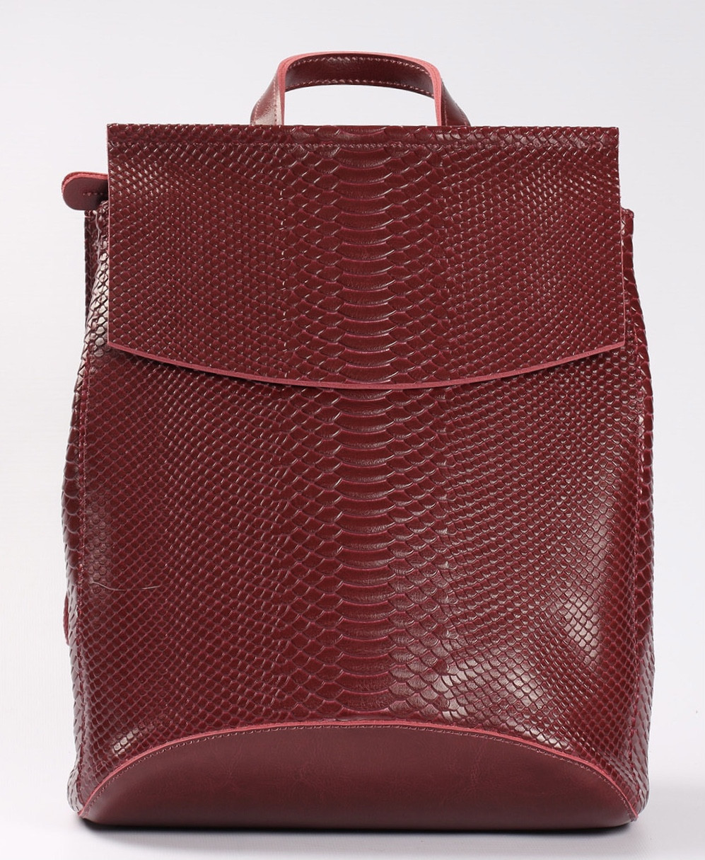 

Женский кожаный рюкзак Tiding Bag Красный 31 x 26 x 11 см 34376