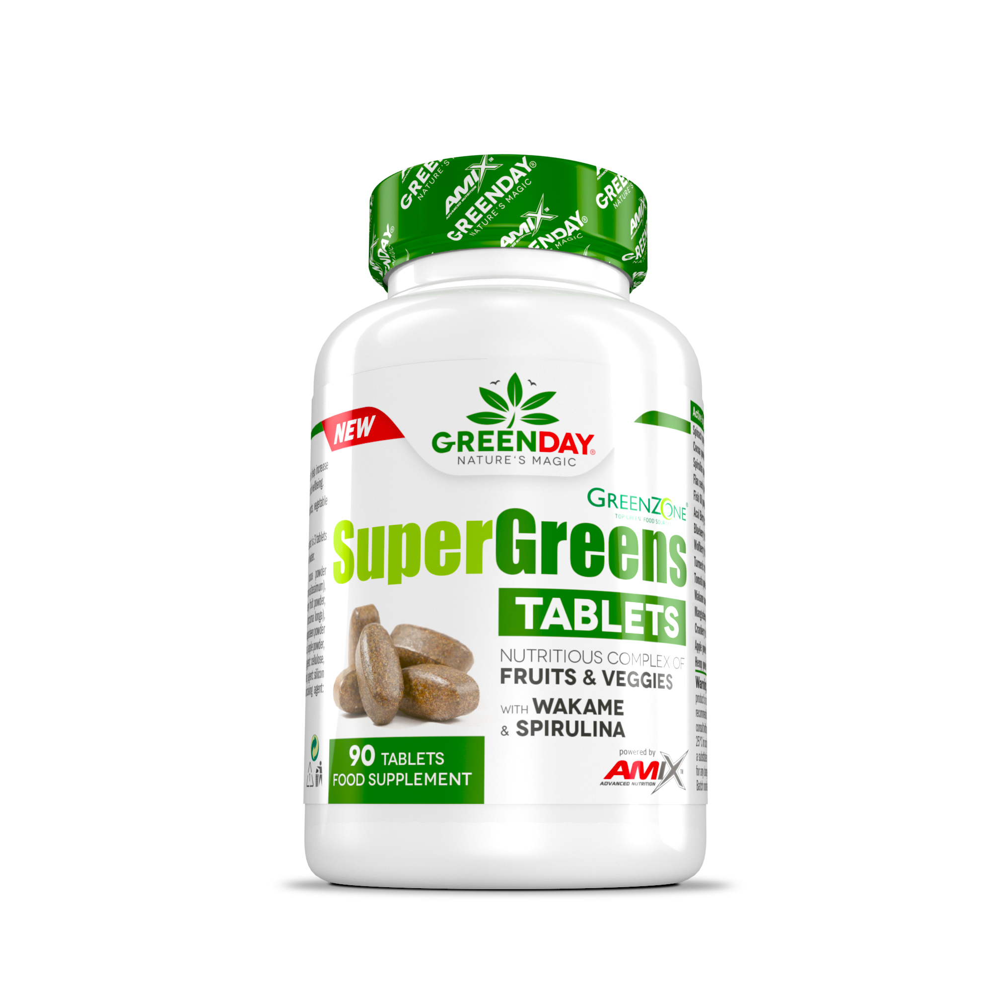 

Витамины Amix Nutrition Super Greens 90 таб.