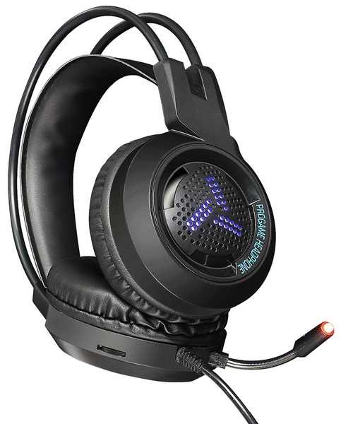 

Гарнітура Varr Gaming VH8020 Headset Colorful Breathing USB 2X 3.5 Black (VH8020)