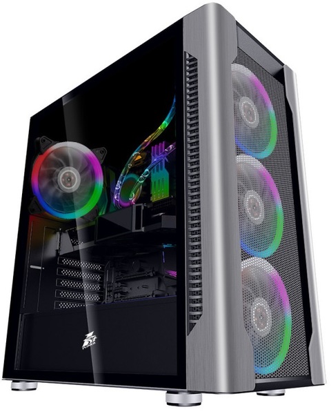 

Корпус 1STPLAYER DX-4R1-PLUS-BK Color LED Black без БЖ (DX-4R1-PLUS-BK)