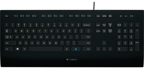 

Клавіатура Logitech Corded Keyboard K280E (920-005215)