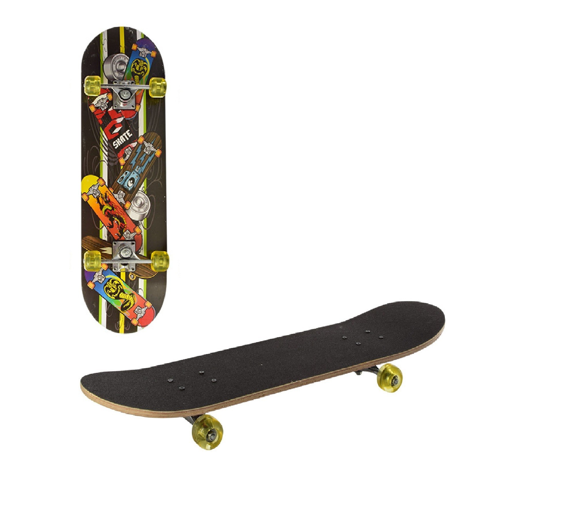 

Скейт деревянный 79 см All Skate скейтборд