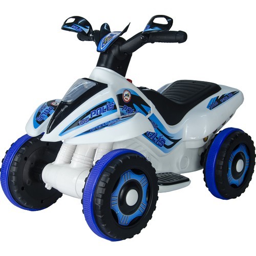 

Квадроцикл SAFARI POLICE на аккумуляторе 6V (БЕЛЫЙ) арт.905