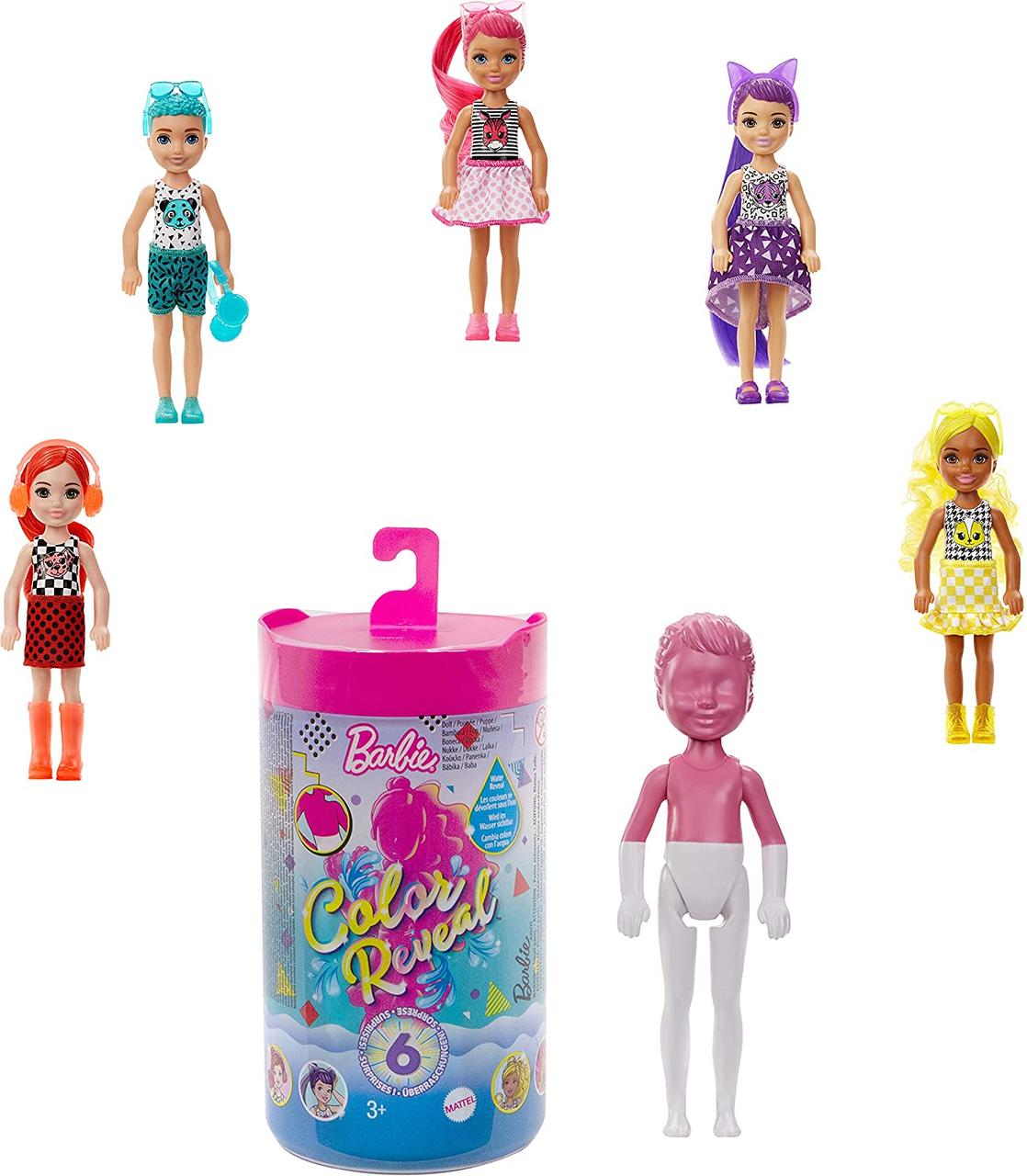 

Кукла Барби Челси сюрприз мерцание Barbie Color Reveal
