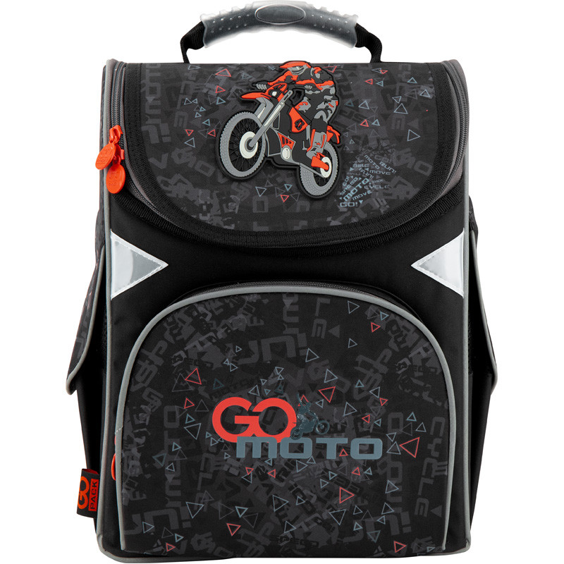 

Рюкзак школьный каркасный GoPack Education Go Moto GO20-5001S-11