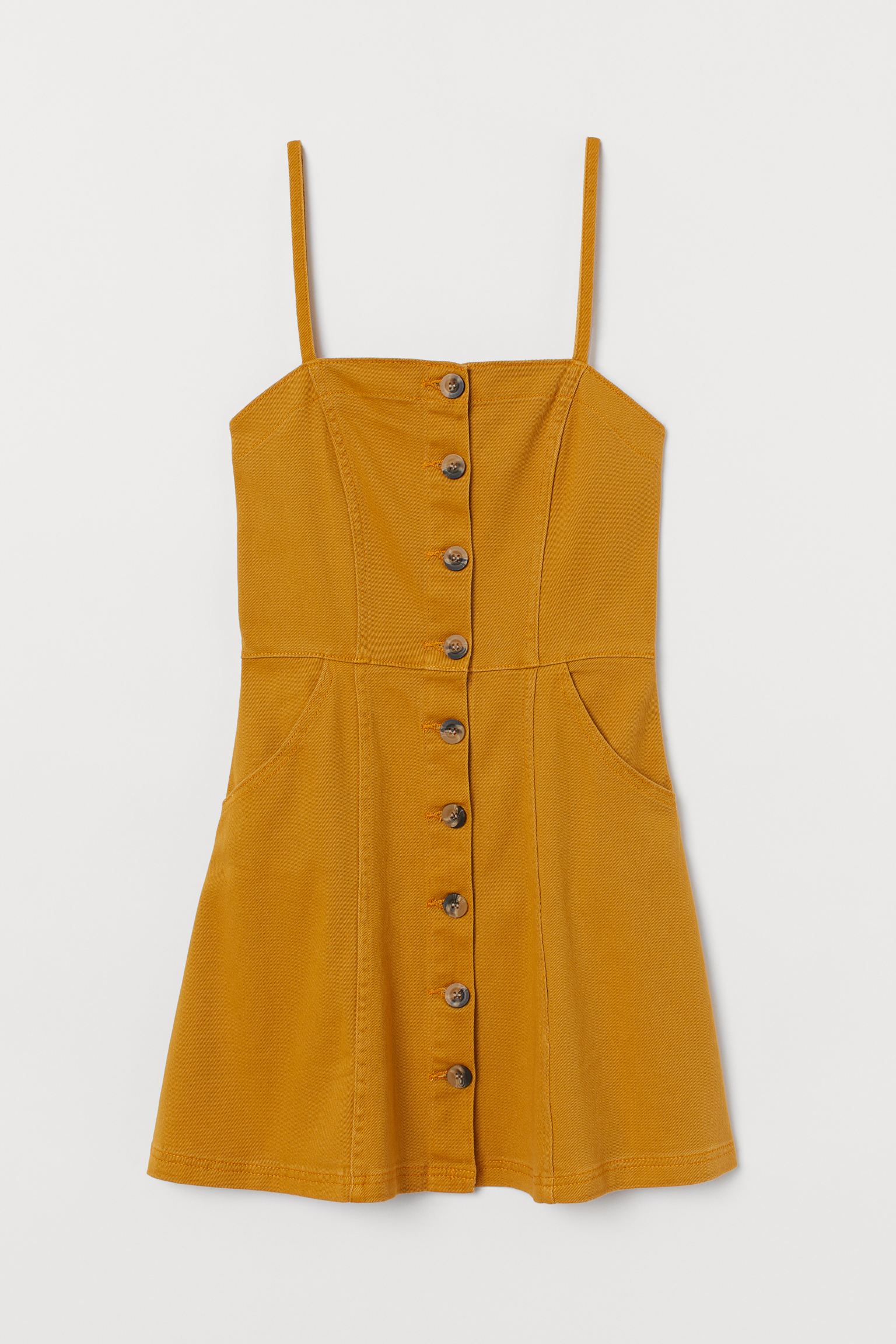 

Платье H&M  горчичный 1711784432, Платье H&M 42 горчичный 1711784432