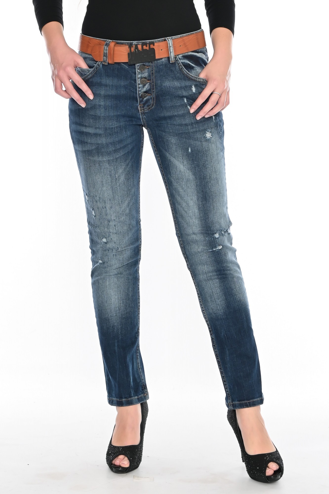 

Джинсы Jass Jeans 218-17240 W  Синие, Джинсы Jass Jeans 218-17240 W 30 Синие