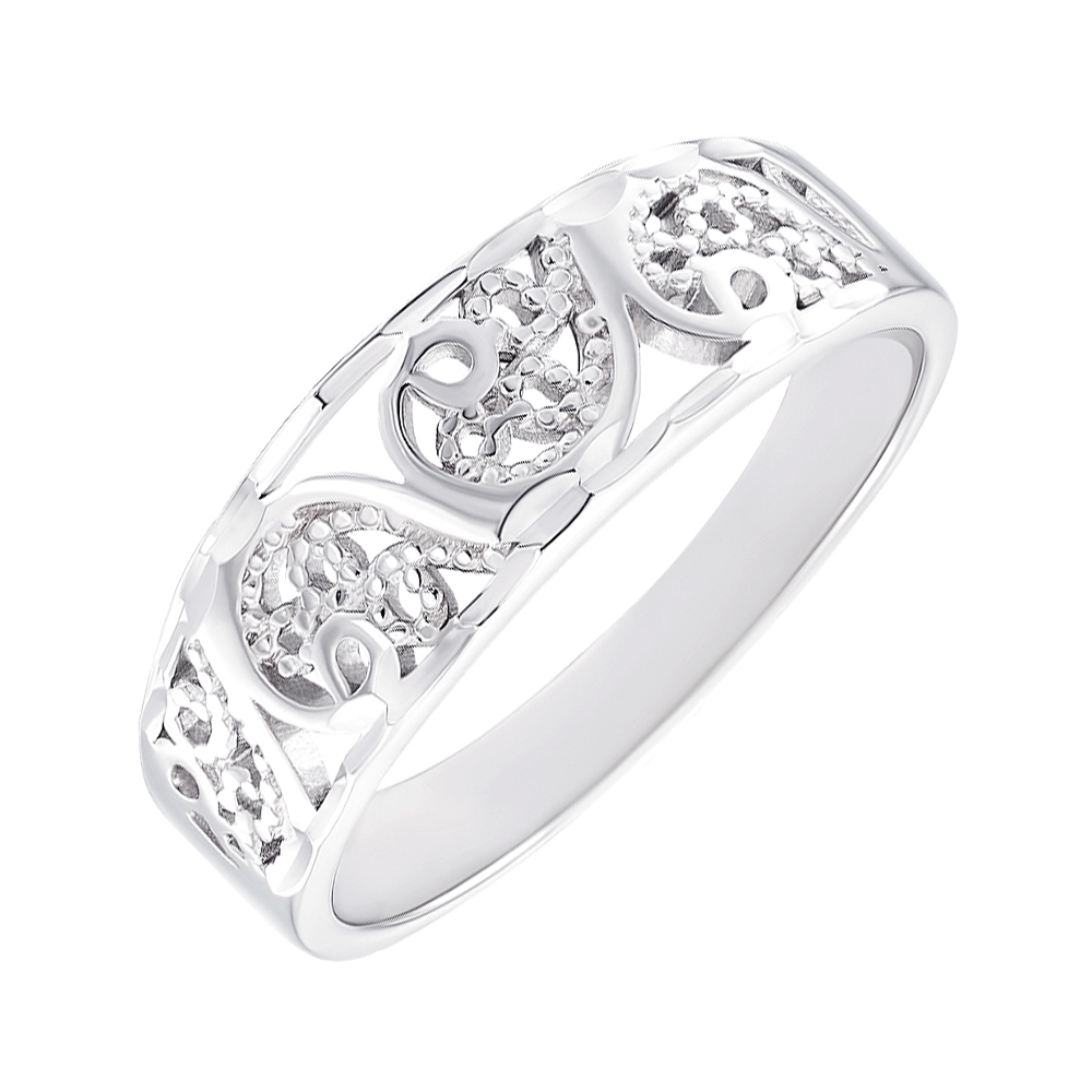 

Серебряное кольцо 000144915 17.5 размера