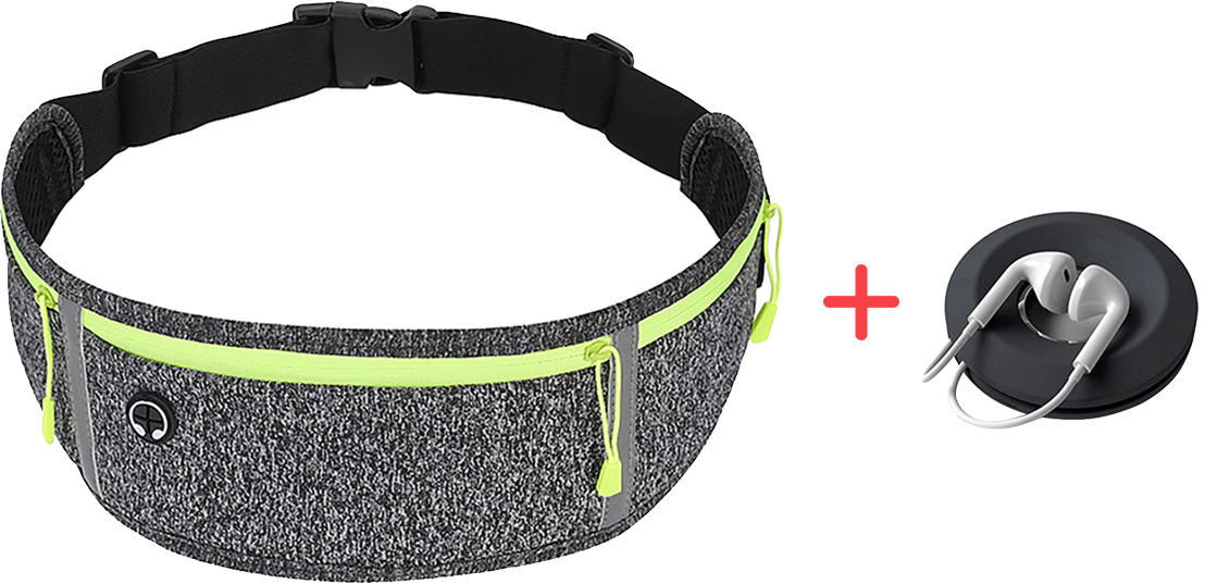 

Спортивная сумка на пояс BeCover DL0005 Dark Gray