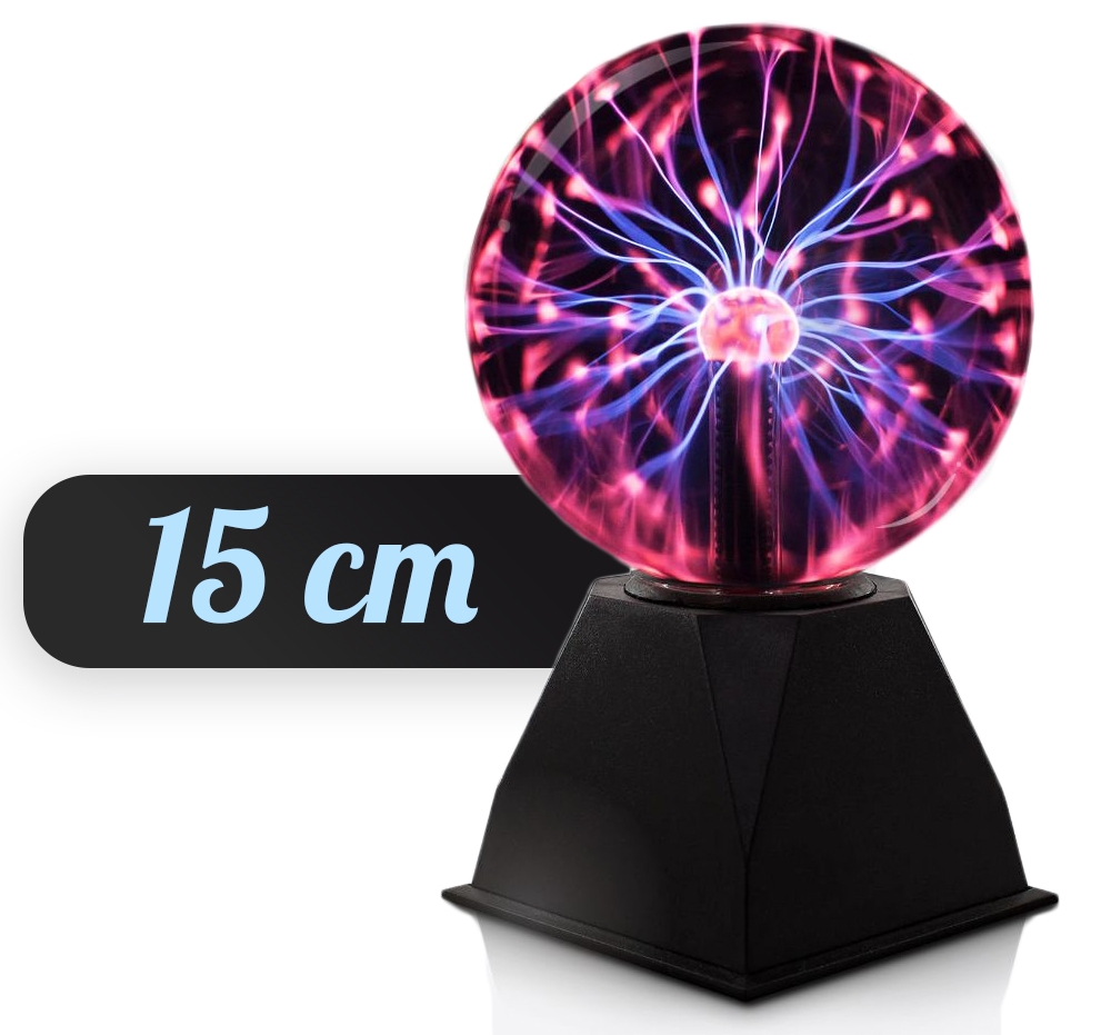 

Плазменный шар Тесла Plasma light Магический шар ночник 15 см