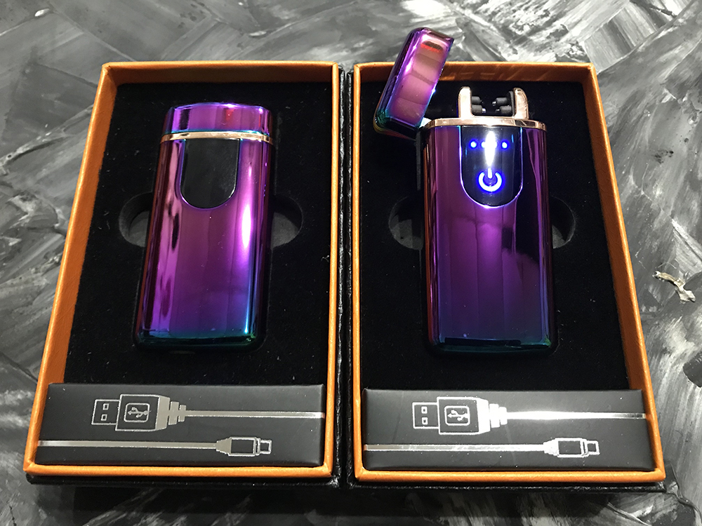 

Зажигалка Usb 2-Ой Импульс + Отпечаток 41065 Хамелеон
