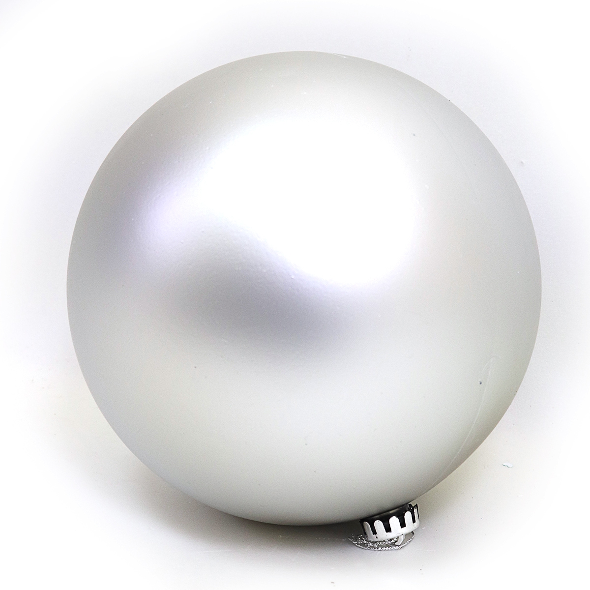 

Большой елочный шар матовый "SILVER" 25см 0980-25S