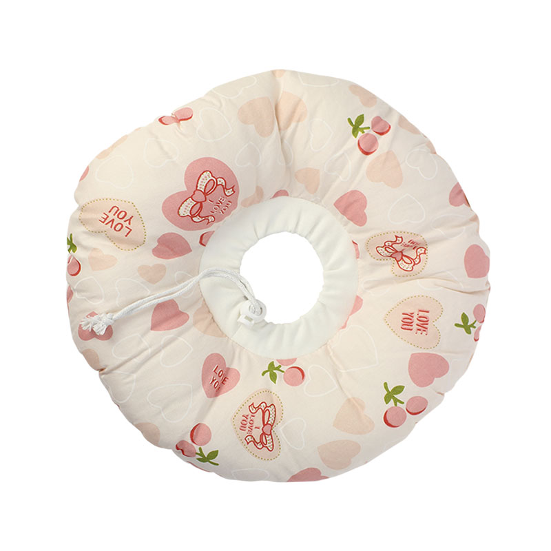 

Мягкий защитный воротник-подушка для кошек Hoopet 19G0005GF Peach Love размер L