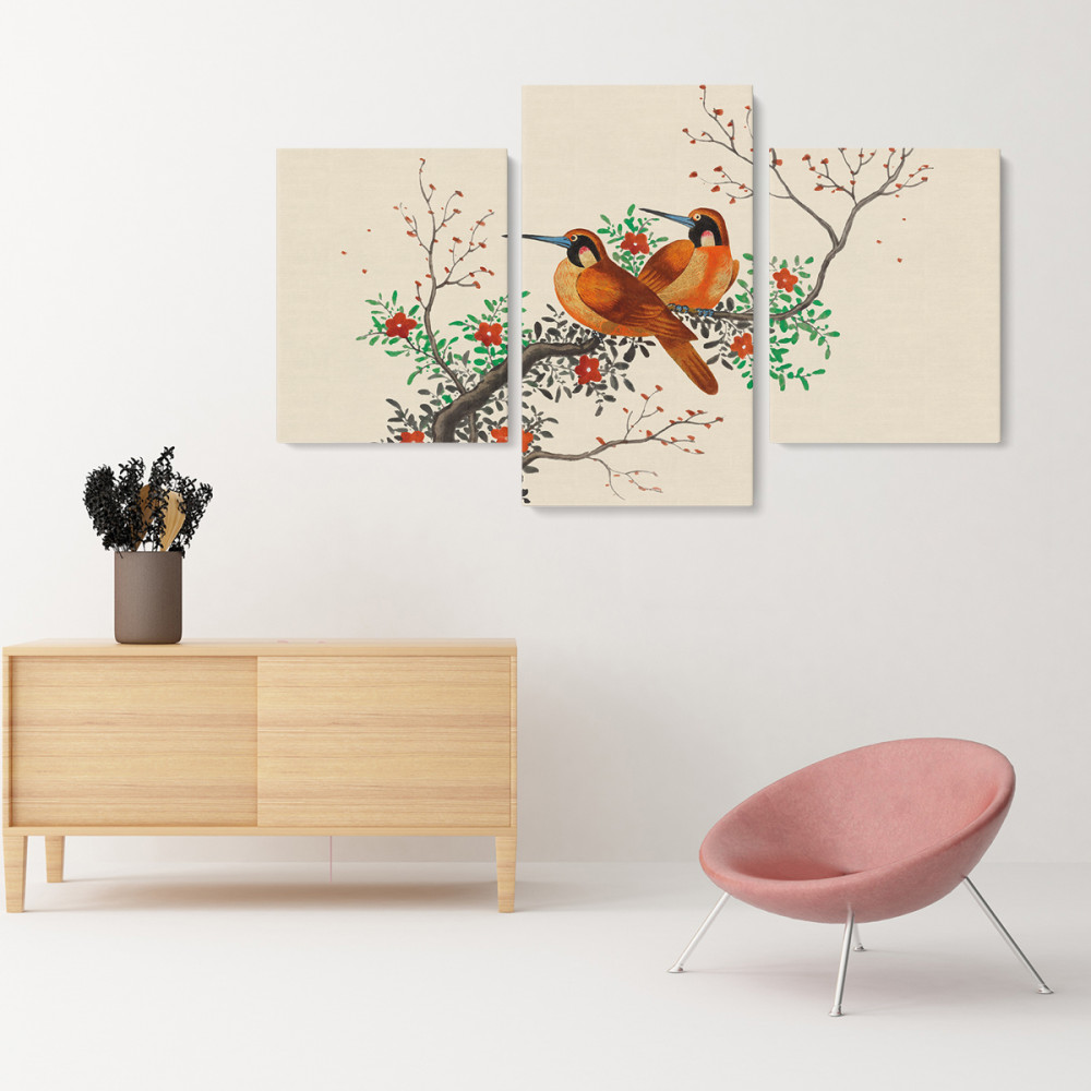 

Модульная картина из трех частей Malevich Store Spring 141x90 см