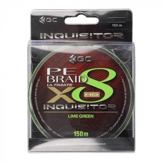 

Шнур Golden Catch Inquisitor X8 LG 150 м PE 0.6 0.128 мм