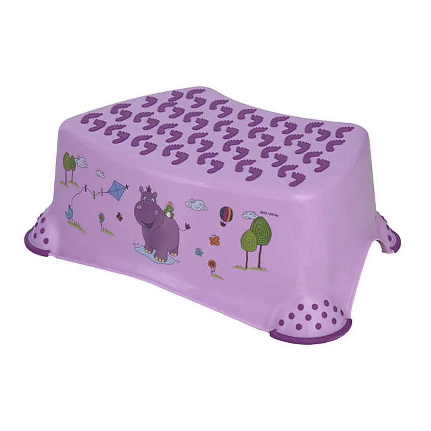 

Ступенька в ванную Lorelli Hippo Фиолетовая